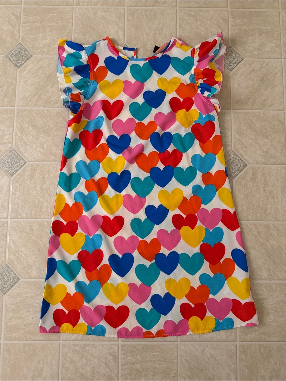 Colorful Hearts Dress